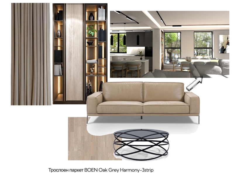 BOEN FLOOR Mood Board by M-R ARH Slavica on Style Sourcebook
