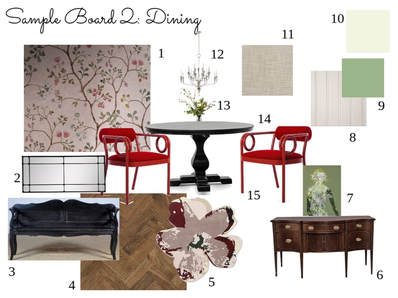 sample board dining- editing Mood Board by maddiepatino on Style Sourcebook
