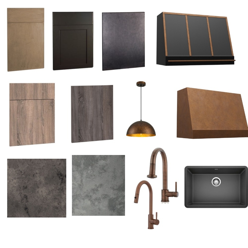 Industrial Kitchen Design Examples (Client) Mood Board by JenRL Design on Style Sourcebook