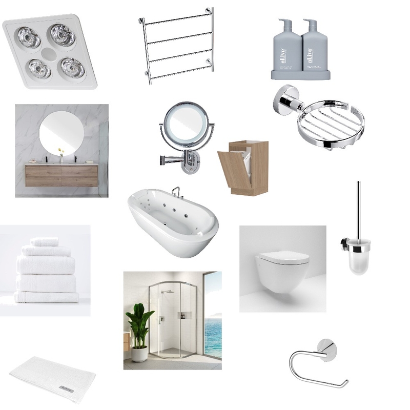 Luxury Bathroom Mood Board by HiranJani on Style Sourcebook