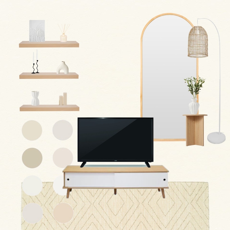 ed & ivy | living room - tv view draft 1 (budget) Mood Board by our vienna living on Style Sourcebook