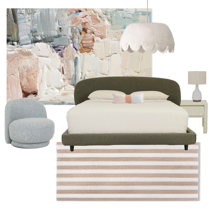Bedroom w/ colour Mood Board by LarissaAlexandra on Style Sourcebook