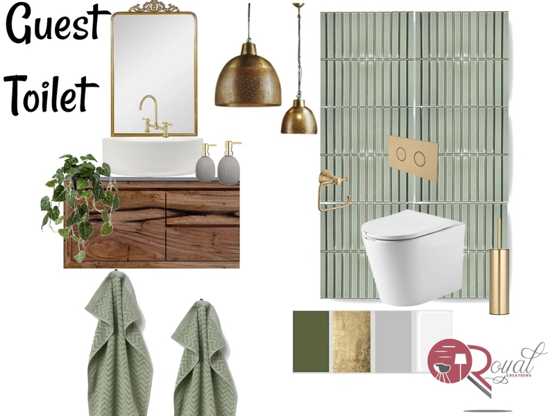 Mpilo Guest Toilet Mood Board by dimakatso on Style Sourcebook