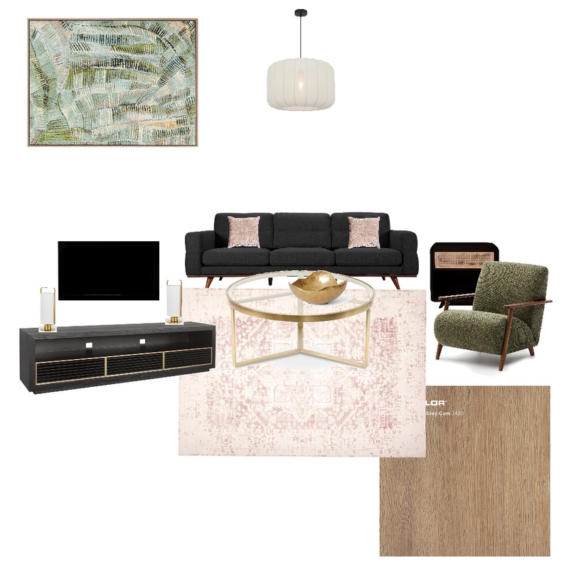Studio Mood Board by Land of OS Designs on Style Sourcebook