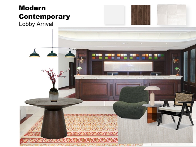lobby Mood Board by youhannni on Style Sourcebook