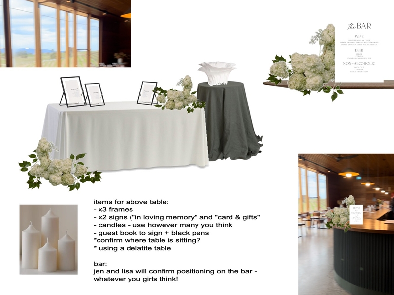 bar and guest book Mood Board by Meraki Interiors on Style Sourcebook