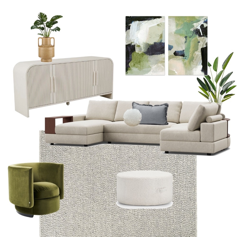Living Room Concept Mood Board by Mysa Interiors on Style Sourcebook