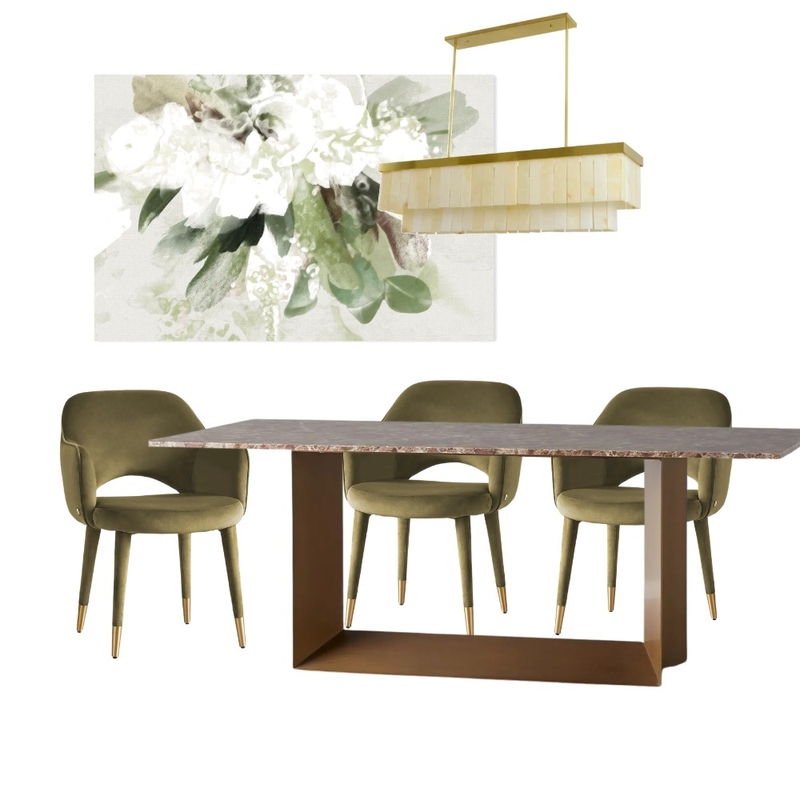 Dining Room Concept Mood Board by Mysa Interiors on Style Sourcebook