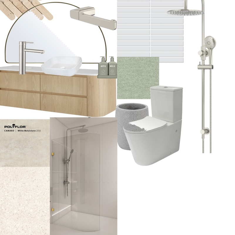 Ensuite Mood Board by Chellie on Style Sourcebook