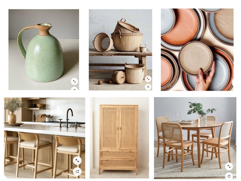 Kitchen Boho Medi Mood Board by dolphitash on Style Sourcebook