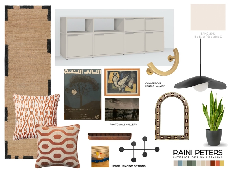 Hallway Mood Board A H Mood Board by Raini Peters Interior Design + Styling on Style Sourcebook