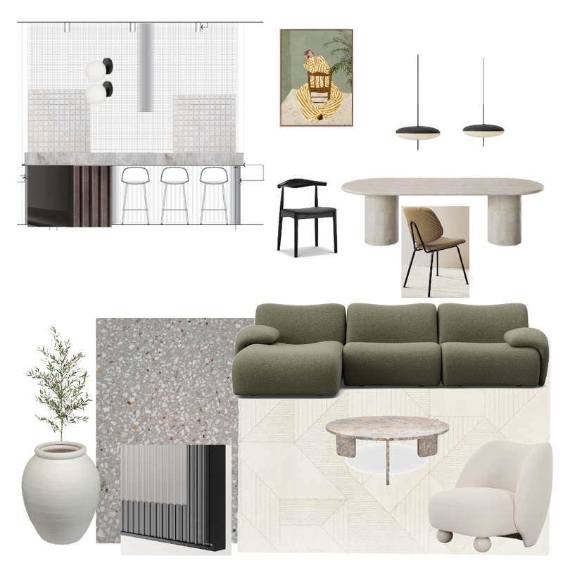 1977 sofa - light green light Mood Board by JessSib on Style Sourcebook