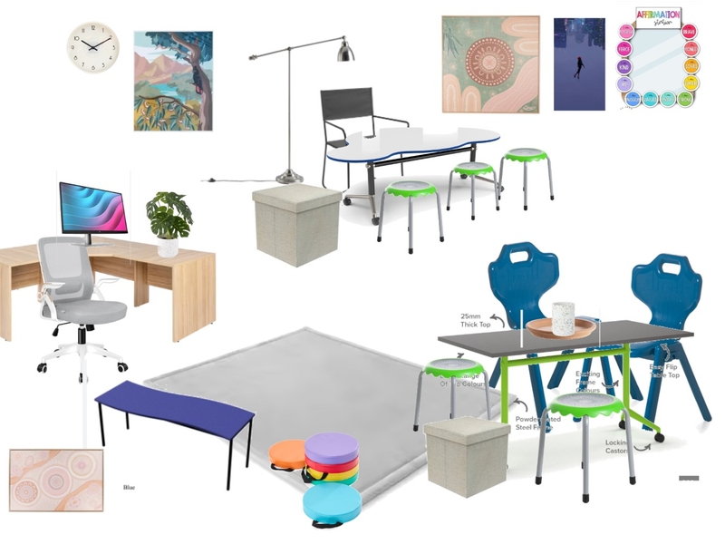 2025 classroom Mood Board by missklf on Style Sourcebook