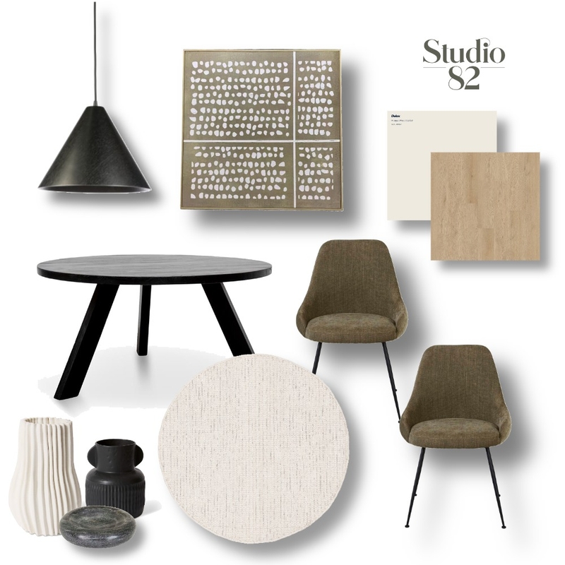 Dining Room Mood Board by Studio 82 Interior Design on Style Sourcebook
