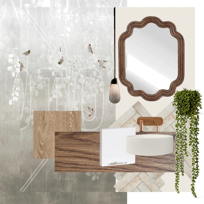 Warm Industrial Powder Room_Unit 1_Lennox St Mood Board by Studio Halo & Fitz on Style Sourcebook