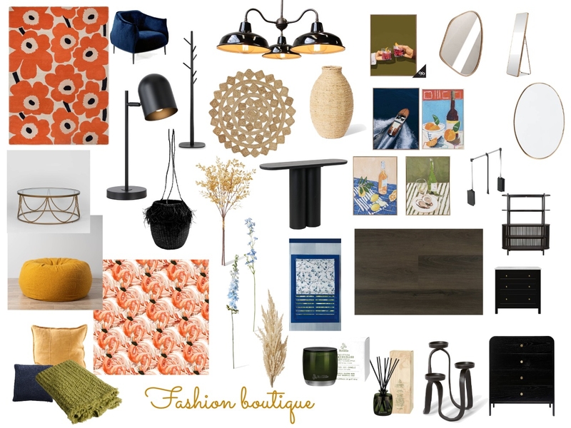 Fashion boutique Mood Board by Maria24474 on Style Sourcebook