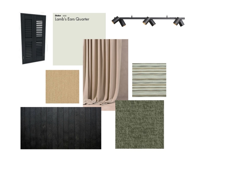 Module 9 Living Room Sample Board Mood Board by leannejrogers on Style Sourcebook