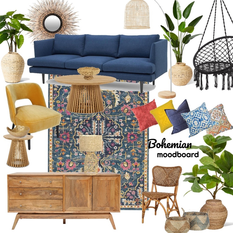 bohemian Mood Board by safoura on Style Sourcebook