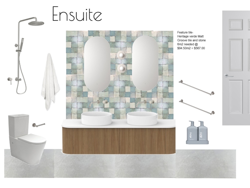 Ensuite Reno Mood Board by Five Files Design Studio on Style Sourcebook