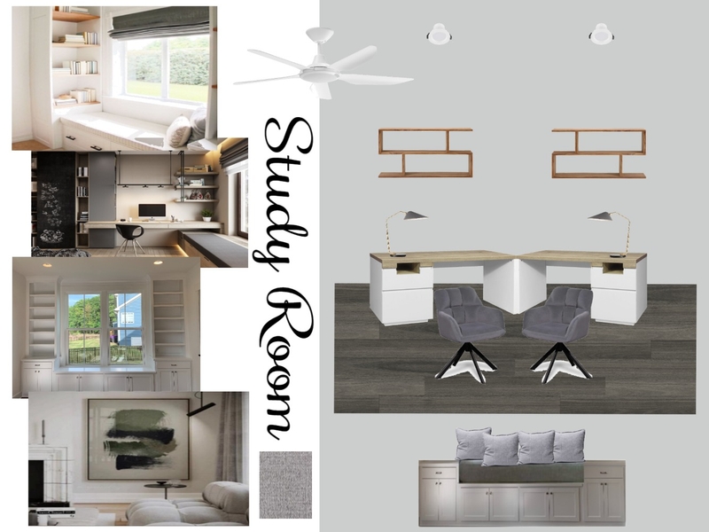 Module 11 Study Room Mood Board by arc_cabz@yahoo.com on Style Sourcebook