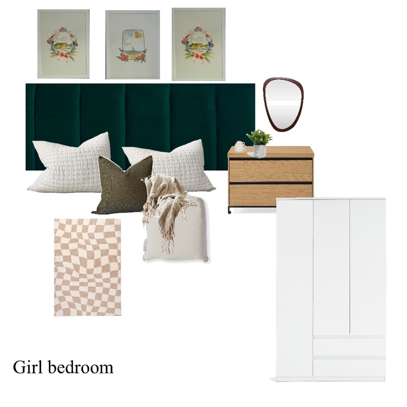 Girl bedroom Mood Board by Relebohile Mokoqo on Style Sourcebook