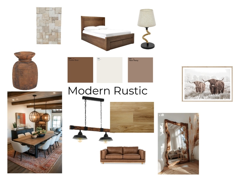 Modern rustic Mood Board by Carminkies on Style Sourcebook
