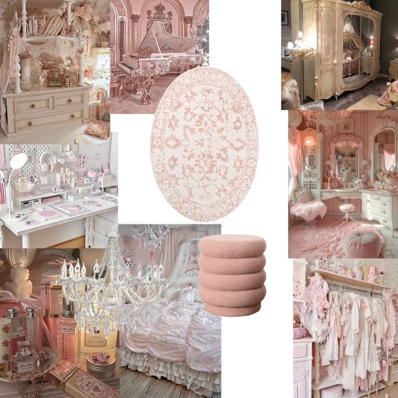 coquette Mood Board by honeybunni on Style Sourcebook