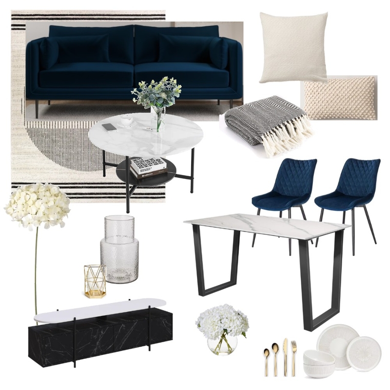 Blue theme WCL Cascade - 2 bed Mood Board by Lovenana on Style Sourcebook