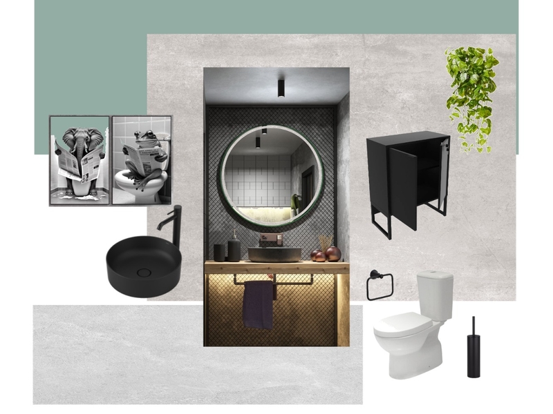 Mood board Baño P1 Mood Board by stephanie plada on Style Sourcebook
