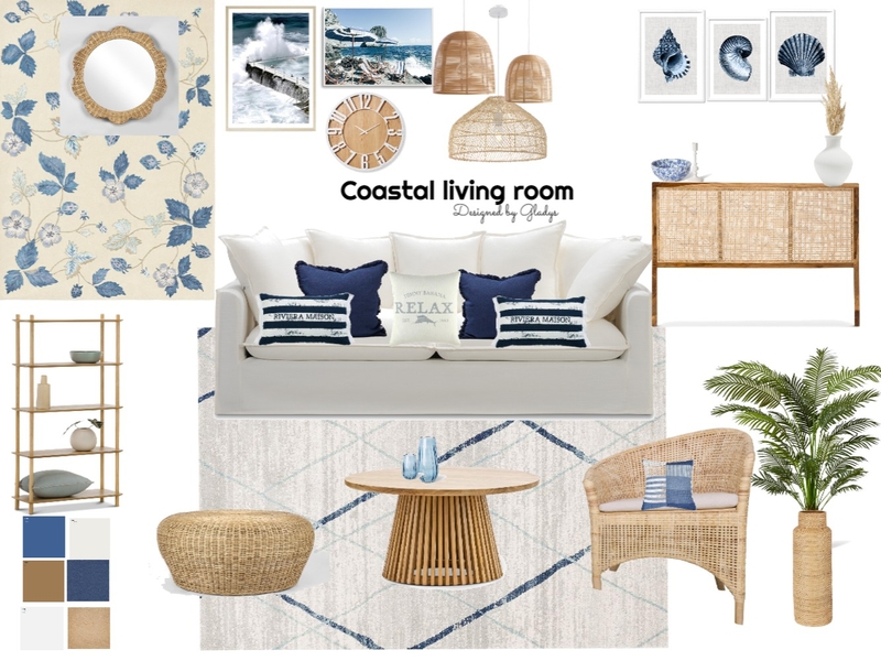 Coastal living room Mood Board by Medesse on Style Sourcebook