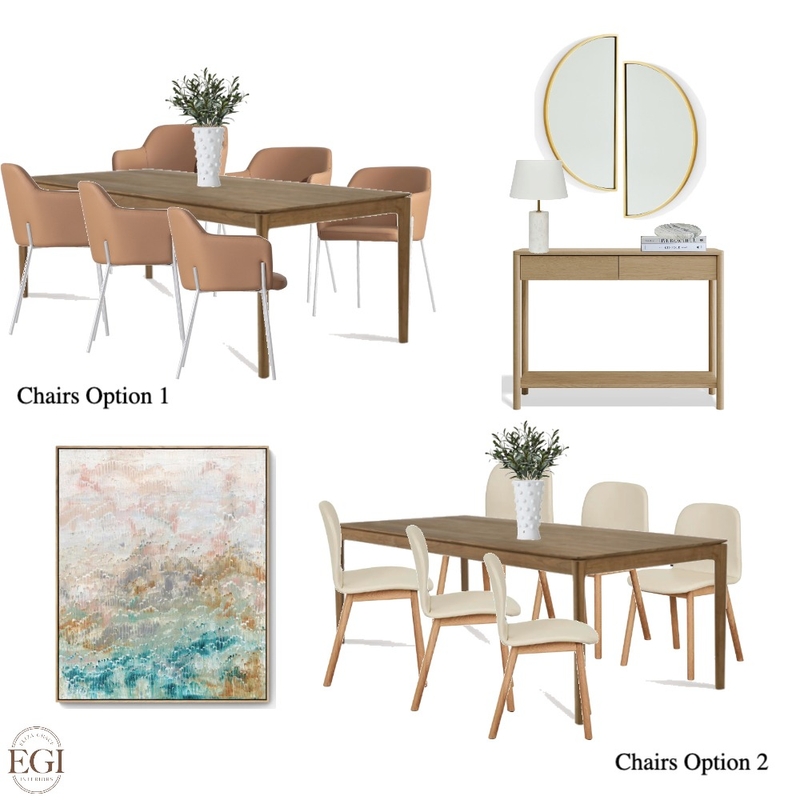 Coastal Hamptons Dining Room Mood Board by Eliza Grace Interiors on Style Sourcebook