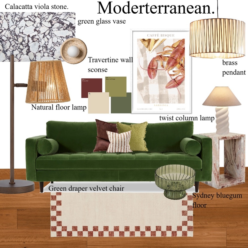 moditerranean Mood Board by twyla.ovenden26@au.oneschoolglobal.com on Style Sourcebook