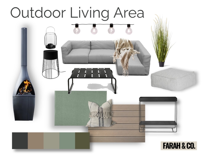 OUTDOOR LIVING Mood Board by FarahSTUDENT on Style Sourcebook