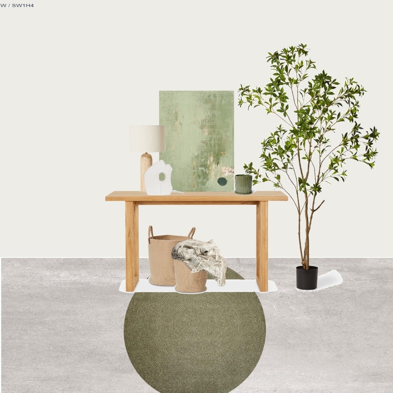 Minimmalist Hallway with earth and green tones Mood Board by Skarlo on Style Sourcebook