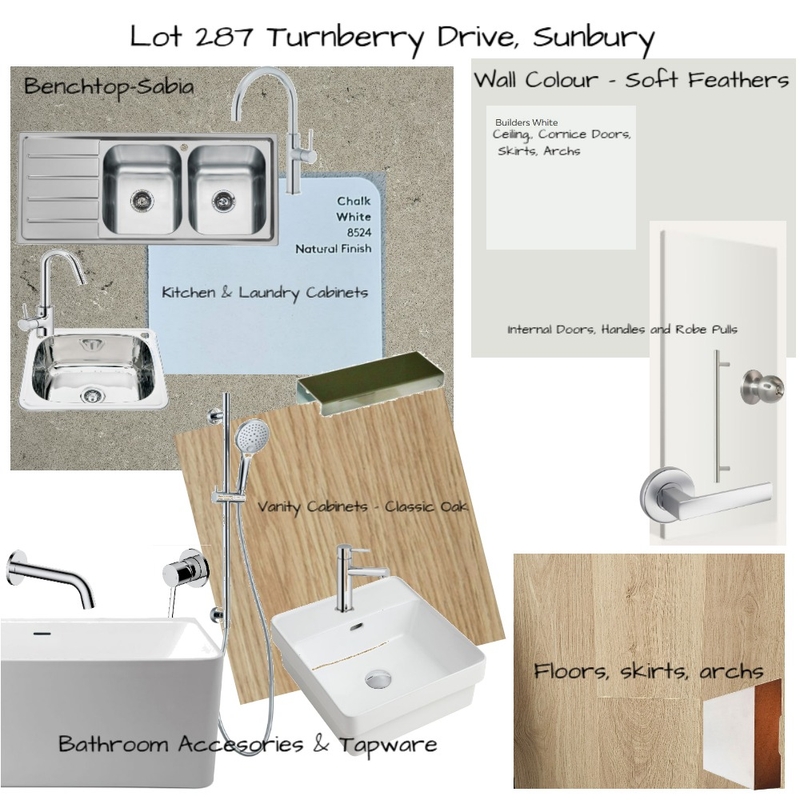 Lot 287 Turnberry  drive  Sunbury Mood Board by Roberta B. on Style Sourcebook