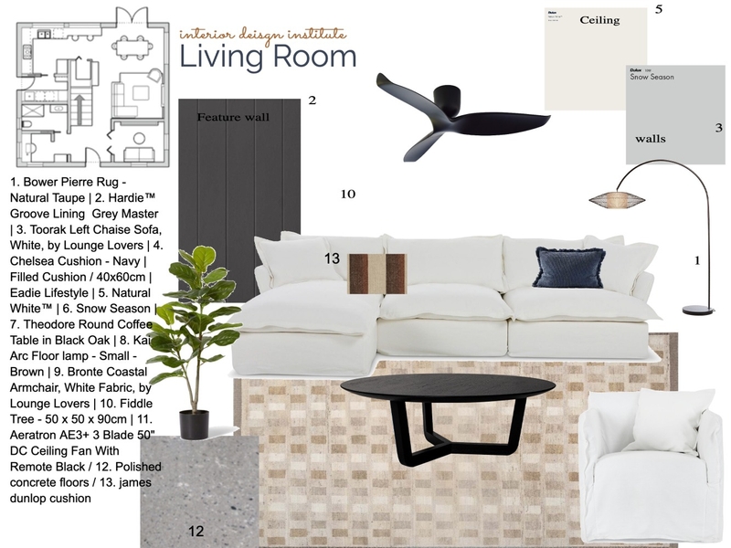 Lounge room Mood Board by Clairemcgirr on Style Sourcebook