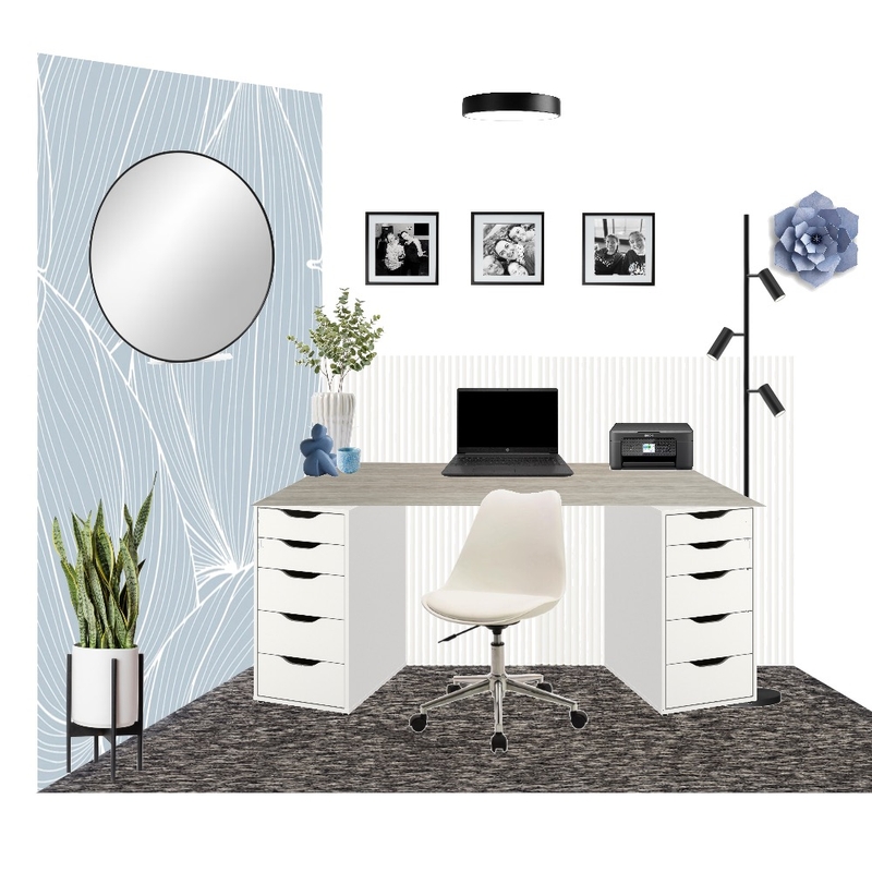 Hoffman – Office – Concept 2 Mood Board by Room with a View on Style Sourcebook