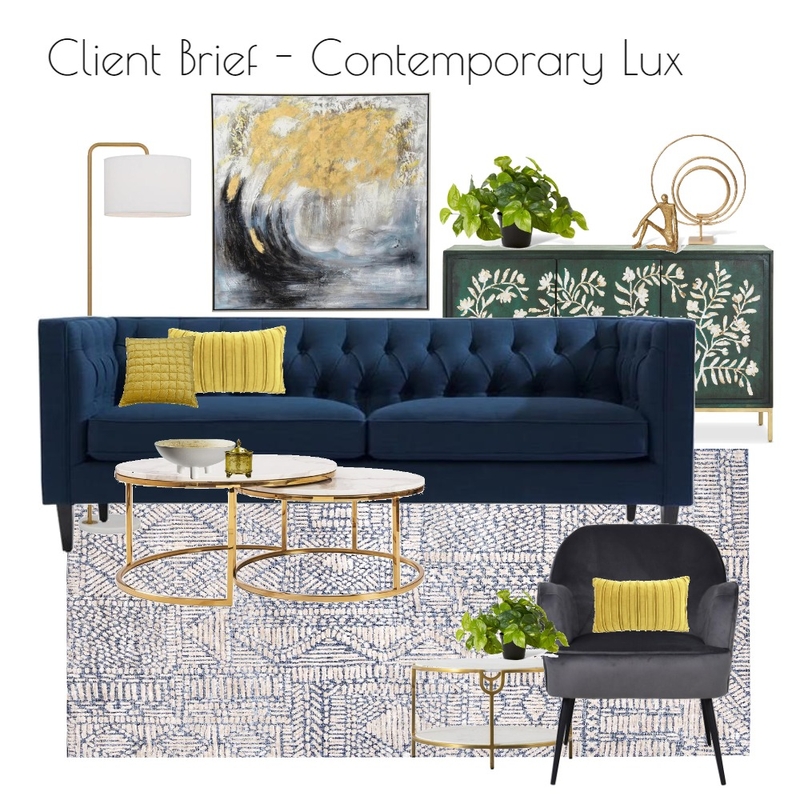 Contemporary Lux Mood Board by Styled By Lorraine Dowdeswell on Style Sourcebook