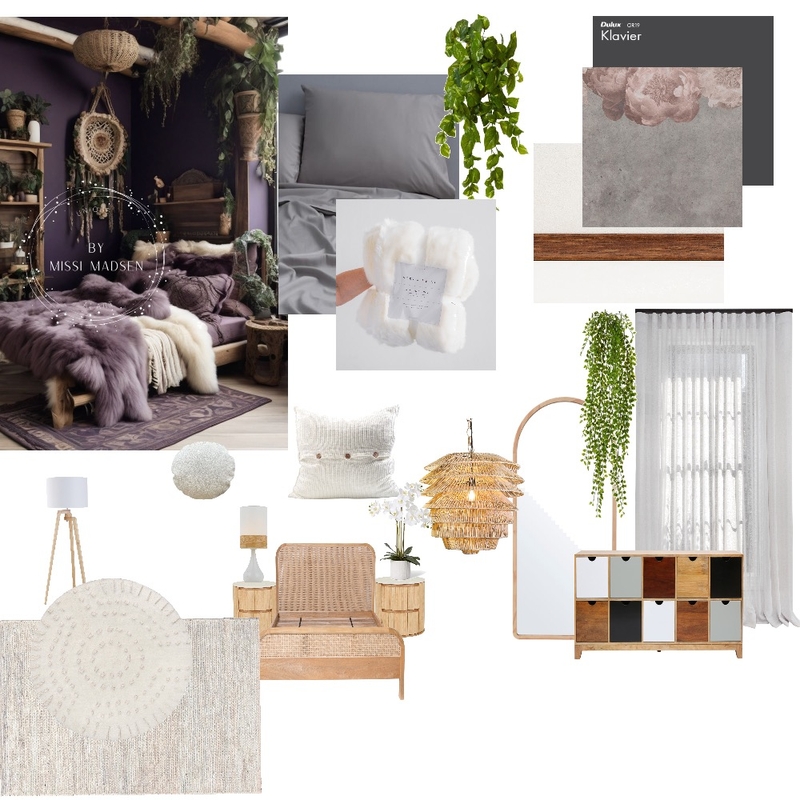 Boho bedroom Mood Board by Soonix13 on Style Sourcebook