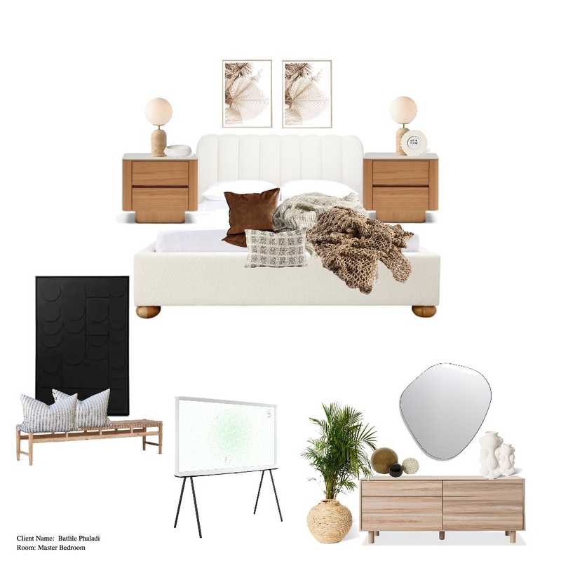 Batlile Master Bedroom Mood Board by Relebohile Mokoqo on Style Sourcebook