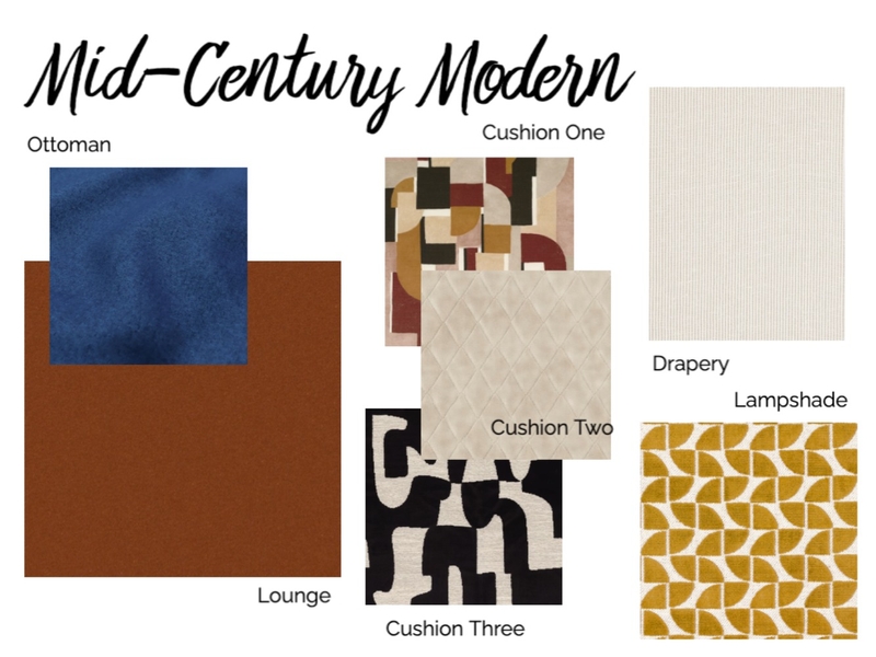 Mid-Century Home - Assignment 8 Mood Board by MD Interiors on Style Sourcebook