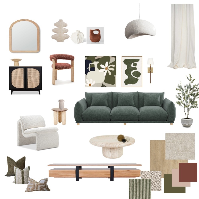 ELEGANT GREEN Mood Board by MORANLAUBKAGAN on Style Sourcebook