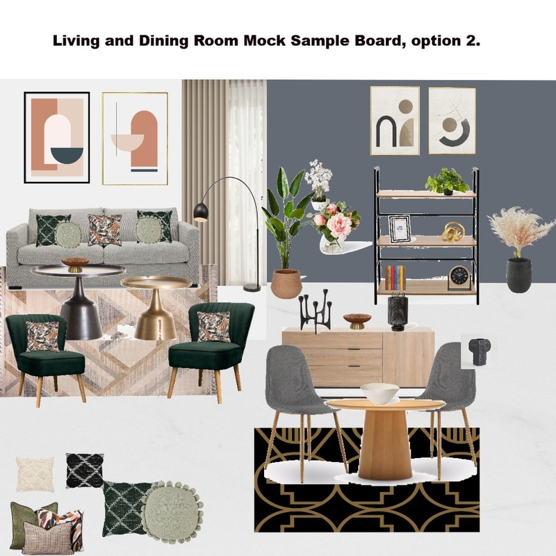 Uche's Living Room Mood board option 2 Mood Board by Asma Murekatete on Style Sourcebook
