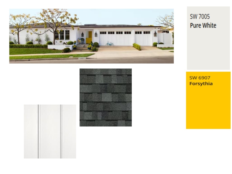 Pure White w/ Yellow door Mood Board by mwicker1 on Style Sourcebook
