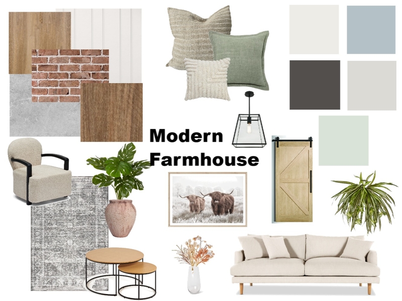 modern farmhouse Mood Board by lakeesha on Style Sourcebook