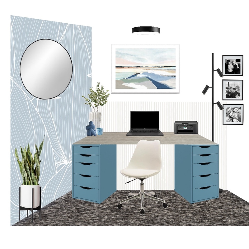 Hoffman – Office – Concept 2.2 Mood Board by Room with a View on Style Sourcebook