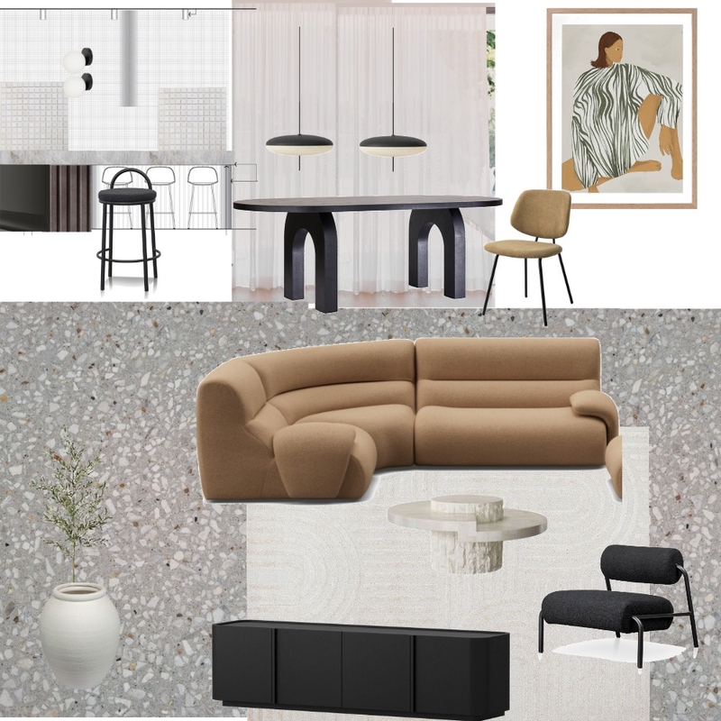 King living 1978 lounge sandstone Mood Board by JessSib on Style Sourcebook