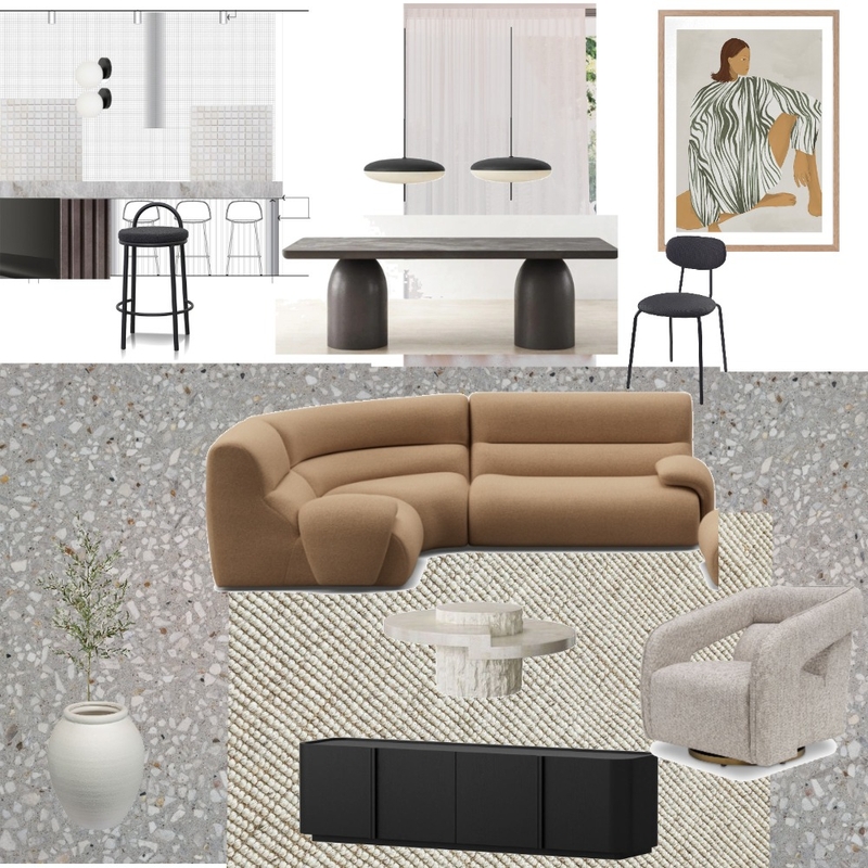 King living 1978 lounge sandstone Mood Board by JessSib on Style Sourcebook