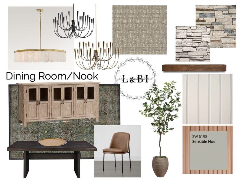 Lauren Dining Mood Board by Loft&Blush on Style Sourcebook