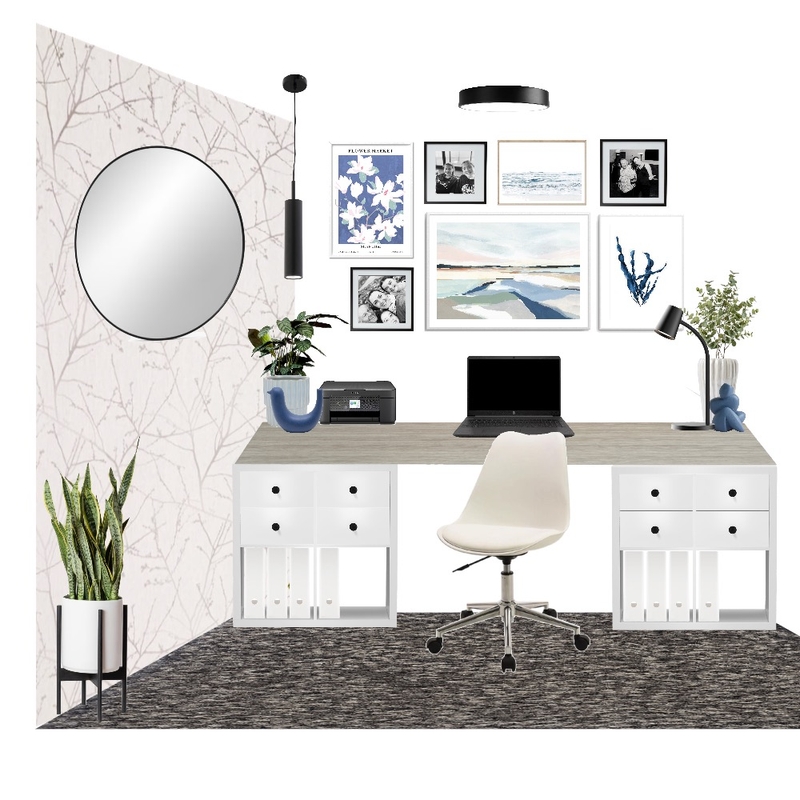 Hoffman – Office – Concept 1.2 Mood Board by Room with a View on Style Sourcebook